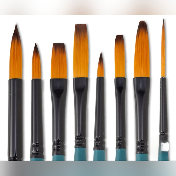 Gouache/watercolor travel brush set - Picture 3 of 4
